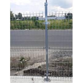 Ogrodzenie panelowe z podmurówka jakie słupki wybrać?