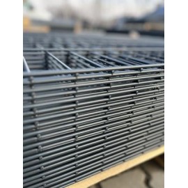 Ogrodzenie panelowe 2D antracytowe H-163 cm – solidny system od producenta