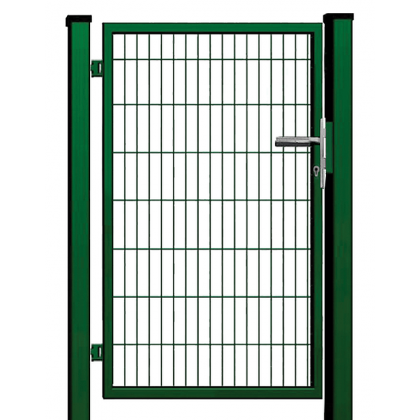 Porządna furtka do paneli zielona RAL6005