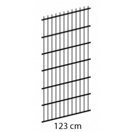 panel 2d 656 123cm antracyt