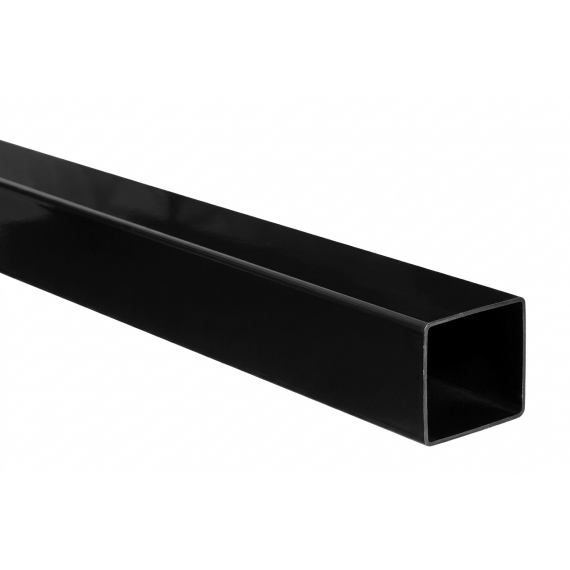 Słupki 80x80mm w kolorze czarnym do ogrodzenia bądź bramy 230cm