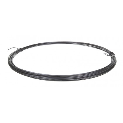 Drut naciągowy ocynkowany i powlekany pcv grafitowy 2.0/3.1mm 50m